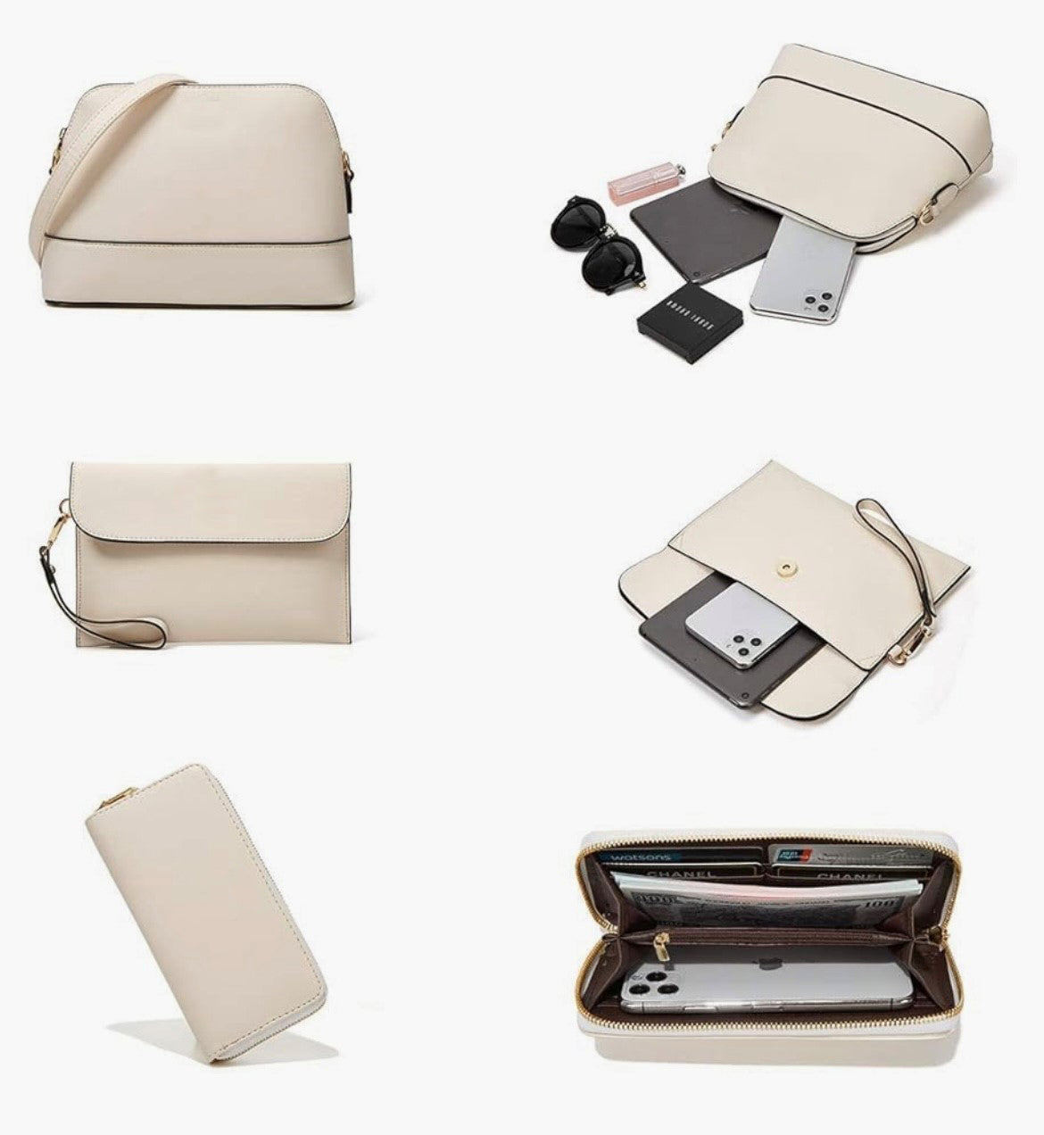 4-PIECE SET FASHION HANDBAGS
