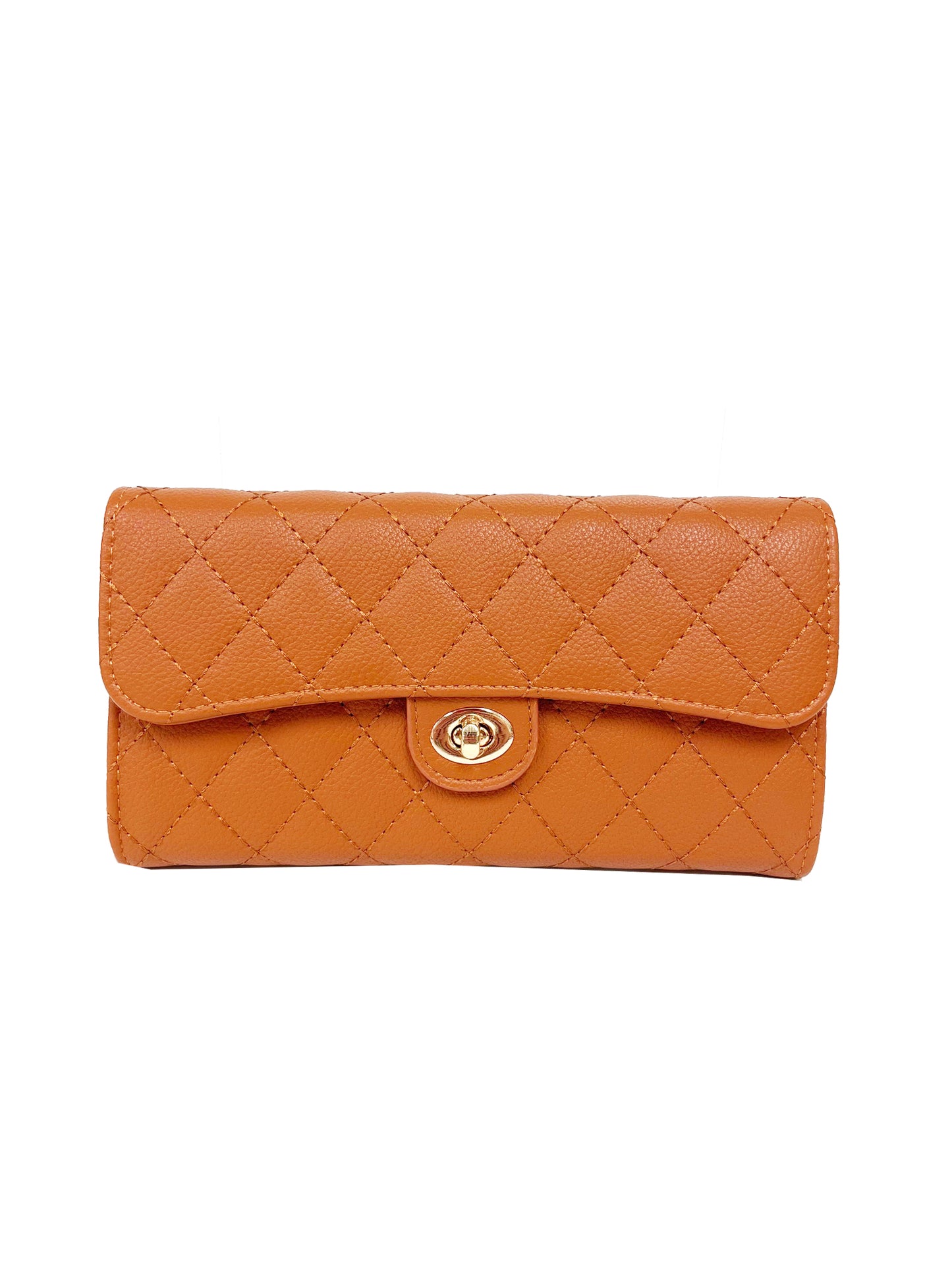 QUILTED WALLET ON CHAIN