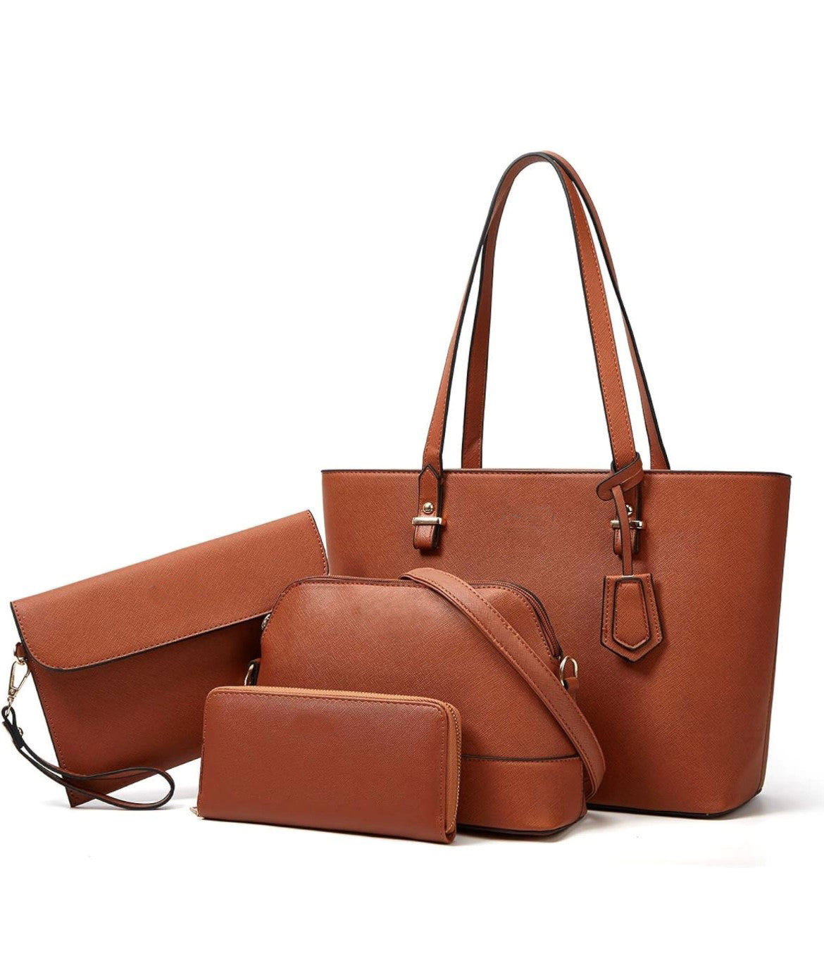 4-PIECE SET FASHION HANDBAGS