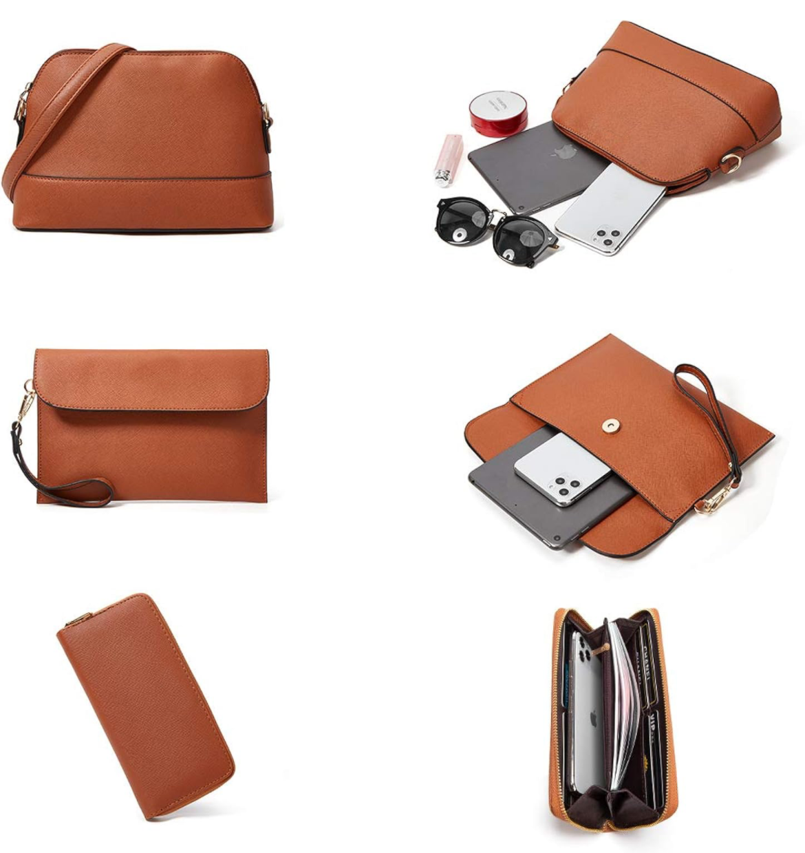 4-PIECE SET FASHION HANDBAGS