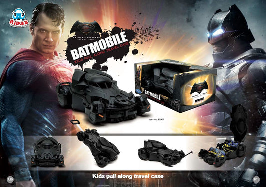 RIDAZ KIDS CARRY-ON LUGGAGE BATMAN BATMOBILE